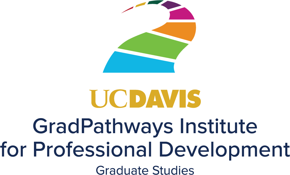 Grad Pathways Logo with rainbow road